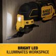 DEWALT DCK279C2WDCS354 ATOMIC 20V MAX Cordless Brushless Hammer Drill/Impact 2 Tool Combo Kit, Oscillating Tool, and (2) 1.3Ah Batteries