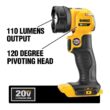 DEWALT 20V MAX Cordless 4 Tool Combo Kit with (2) 20V 2.0Ah Batteries and Charger