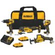 DEWALT DCK489D2WCS334B ATOMIC 20V MAX Lithium-Ion Cordless Brushless 4 Tool Combo Kit and 20V MAX XR Cordless Brushless Jigsaw
