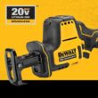 DEWALT DCS369BW240 ATOMIC 20V MAX Cordless Brushless Compact Reciprocating Saw and (1) 20V MAX Compact Lithium-Ion 4.0Ah Battery