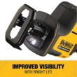 DEWALT DCS369BW203 ATOMIC 20V MAX Cordless Brushless Compact Reciprocating Saw and (1) 20V MAX Compact Lithium-Ion 2.0Ah Battery