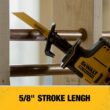 DEWALT DCS369BW203 ATOMIC 20V MAX Cordless Brushless Compact Reciprocating Saw and (1) 20V MAX Compact Lithium-Ion 2.0Ah Battery