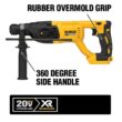 DEWALT DCH133BWP034C 20V MAX Cordless Brushless 1 in. SDS Plus D-Handle Rotary Hammer and 20V POWERSTACK Battery Starter Kit