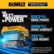 DEWALT DCH133BWP034C 20V MAX Cordless Brushless 1 in. SDS Plus D-Handle Rotary Hammer and 20V POWERSTACK Battery Starter Kit