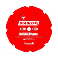 DIABLO D1208DH HARDIEBlade 12 in. x 8-Tooth Polycrystalline Diamond (PCD) Tipped Fiber Cement Circular Saw Blade