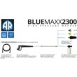 AR Blue Clean Maxx2300 2-in-1, Electric Induction Motor 2300 PSI, Cold Water, Electric Pressure Washer, Up to 1.5 GPM, Maxx2300