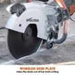 Evolution Power Tools R300DCT 12 In. Electric Concrete Cut-Off Saw, With 12 In. Diamond Blade