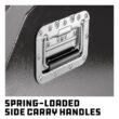 Powerbuilt 240111 26 in. Rapid Box Portable Slant Front Tool Box - Gray