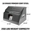 Powerbuilt 240111 26 in. Rapid Box Portable Slant Front Tool Box - Gray