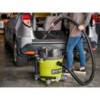 RYOBI RY40WD01K-RY124052KVNM 40V 10 Gal. Cordless Wet/Dry Vacuum with 40V HP Brushless EZClean 600 PSI Power Cleaner, (2) Batteries, and (2) Chargers