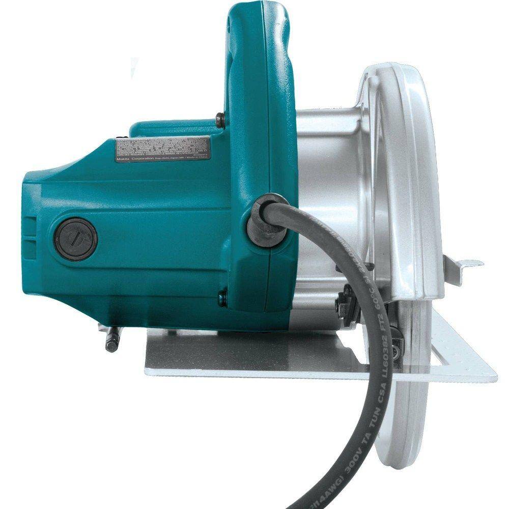 Makita 5007F 7-1/4 in. 15 Amp Corded Circular Saw with Dust Port 2 LED Lights 24T Carbide Blade Makita 5007F 7-1/4 in. 15 Amp Corded Circular Saw with Dust Port 2 LED Lights 24T Carbide Blade - Image 3