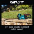 Makita XHU07Z 18V LXT Lithium-Ion Brushless Cordless 24 in. Hedge Trimmer (Tool Only) Makita XHU07Z 18V LXT Lithium-Ion Brushless Cordless 24 in. Hedge Trimmer (Tool Only)