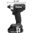Makita XDT18SY1B 18V LXT Sub-Compact Lithium-Ion Brushless Cordless Impact Driver Kit (1.5Ah)