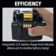 Makita BL1850BDC2XAG04 18-Volt LXT Battery and Rapid Optimum Charger Starter Pack (5.0Ah) with bonus 18V LXT Brushless Cut-Off/Angle Grinder