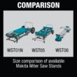 Makita WST06 Compact Folding Miter Saw Stand