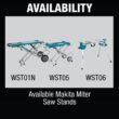 Makita WST06 Compact Folding Miter Saw Stand