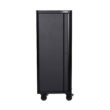 Husky H27LOCKER4 Heavy-Duty 27.5 in. 4-Shelf Matte Black Rolling Side Tool Locker