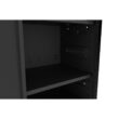 Husky H27LOCKER4 Heavy-Duty 27.5 in. 4-Shelf Matte Black Rolling Side Tool Locker
