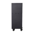 Husky H27LOCKER4 Heavy-Duty 27.5 in. 4-Shelf Matte Black Rolling Side Tool Locker