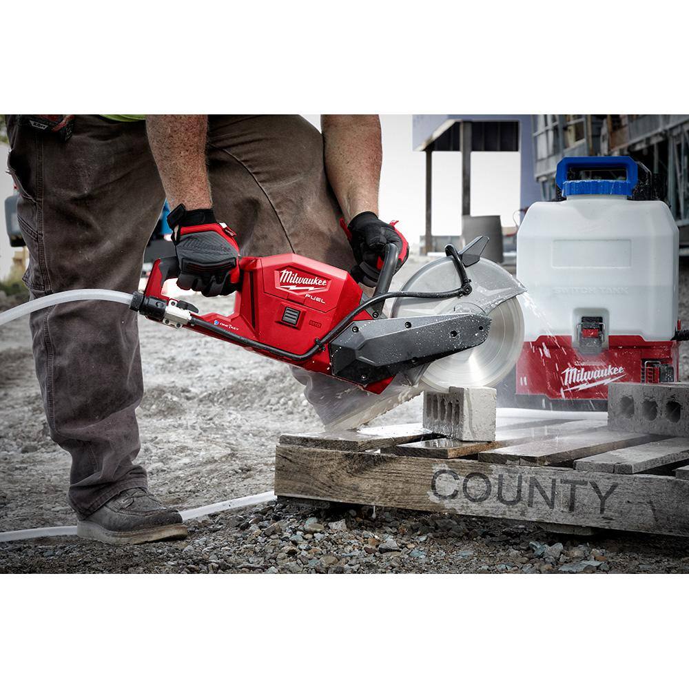 Milwaukee 2786-20 M18 FUEL ONE-KEY 18V Lithium-Ion Brushless Cordless 9 in. Cut Off Saw (Tool-Only) Milwaukee 2786-20 M18 FUEL ONE-KEY 18V Lithium-Ion Brushless Cordless 9 in. Cut Off Saw (Tool-Only) - Image 9