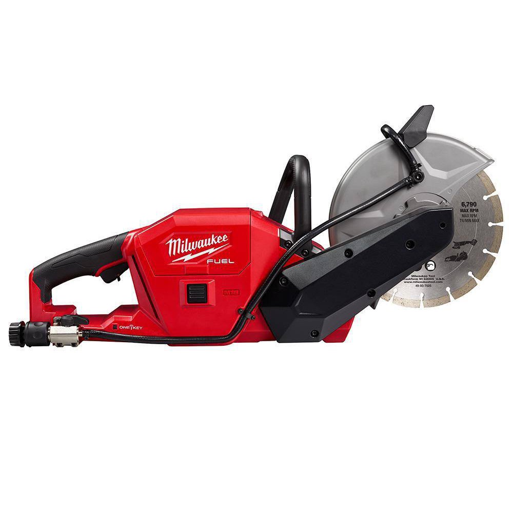 Milwaukee 2786-20 M18 FUEL ONE-KEY 18V Lithium-Ion Brushless Cordless 9 in. Cut Off Saw (Tool-Only) Milwaukee 2786-20 M18 FUEL ONE-KEY 18V Lithium-Ion Brushless Cordless 9 in. Cut Off Saw (Tool-Only)