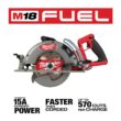 Milwaukee 2830-20-2737-20 M18 FUEL 18V Lithium-Ion Cordless 7-1/4 in. Rear Handle Circular Saw with M18 FUEL Jig Saw