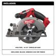 Milwaukee 48-59-1850-2730-20 M18 FUEL 18-Volt Lithium-Ion Brushless Cordless 6-1/2 in. Circular Saw w/5.0Ah Battery Starter Kit Milwaukee 48-59-1850-2730-20 M18 FUEL 18-Volt Lithium-Ion Brushless Cordless 6-1/2 in. Circular Saw w/5.0Ah Battery Starter Kit