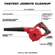 Milwaukee 0884-20 M18 18V Lithium-Ion Cordless Compact Blower (Tool-Only)