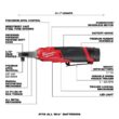 Milwaukee 2567-22-2566-20 M12 FUEL 12V Li-Ion Brushless Cordless High Speed 3/8 in. Ratchet and M12 FUEL High Speed 1/4 in. Ratchet Combo Kit