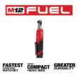 Milwaukee 2567-22-2566-20 M12 FUEL 12V Li-Ion Brushless Cordless High Speed 3/8 in. Ratchet and M12 FUEL High Speed 1/4 in. Ratchet Combo Kit