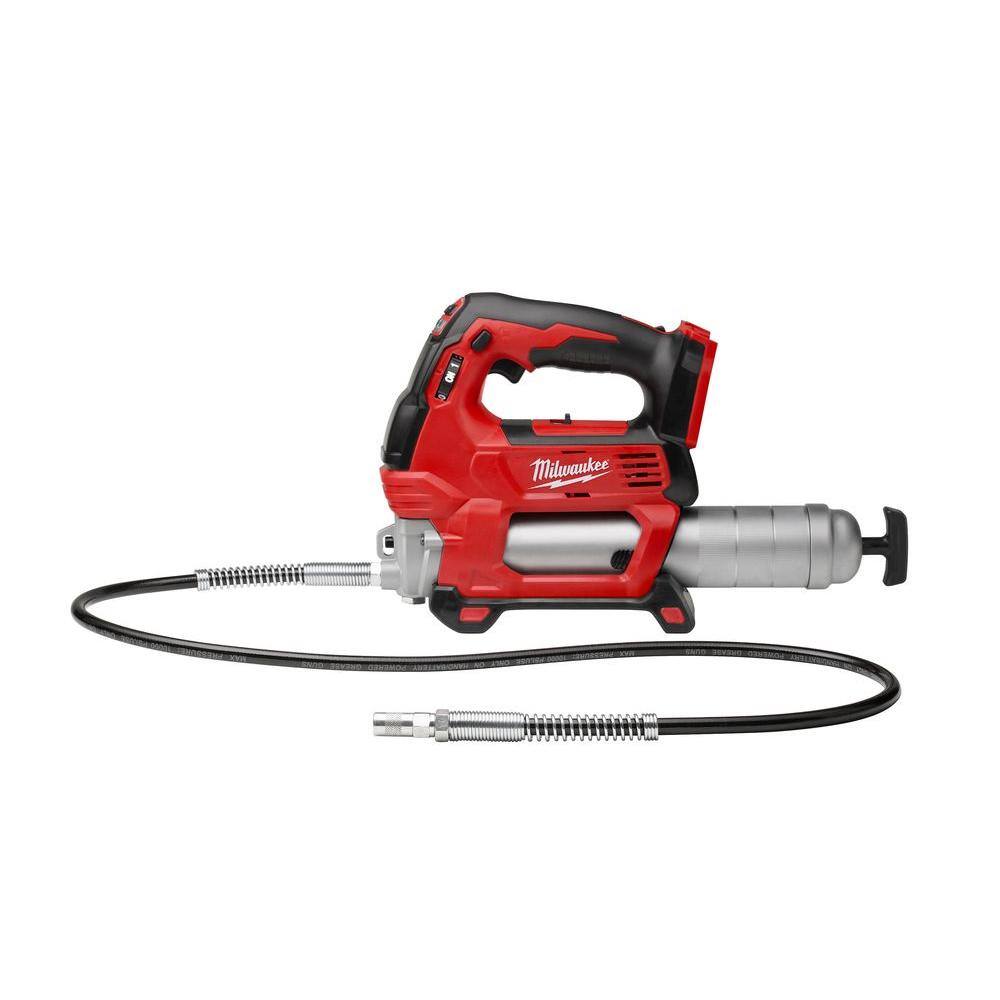 Milwaukee 2646-20-48-11-1850 M18 18V Lithium-Ion Cordless Grease Gun 2-Speed W/ M18 5.0 Ah Battery Milwaukee 2646-20-48-11-1850 M18 18V Lithium-Ion Cordless Grease Gun 2-Speed W/ M18 5.0 Ah Battery - Image 6