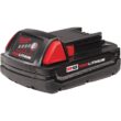 Milwaukee 2646-21CT M18 18V Lithium-Ion Cordless Grease Gun 2-Speed with (1) 1.5Ah Batteries, Charger, Tool Bag