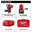 Milwaukee 2551-22-2526-20-2530-20 M12 FUEL SURGE 12V Lithium-Ion Brushless Cordless 1/4 in. Impact Driver Compact Kit Multi-Tool 5-3/8 in. Circular Saw