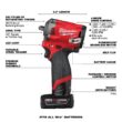 Milwaukee 2551-22-2554-20-2522-20 M12 FUEL SURGE 12V Lithium-Ion Brushless Cordless 1/4" Hex Impact Driver Kit w/M12 FUEL Impact Wrench & Cutoff Saw