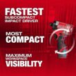 Milwaukee 3453-22 M12 FUEL 12V Lithium-Ion Brushless Cordless 1/4 in. Hex Impact Driver Kit w/Two 2.0Ah Batteries, Charger&Soft Case
