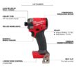 Milwaukee 48-59-1850-2953-20 M18 18-V Lithium-Ion XC Starter Kit with One 5.0Ah Battery, Charger and 1/4 in. Hex Impact Driver