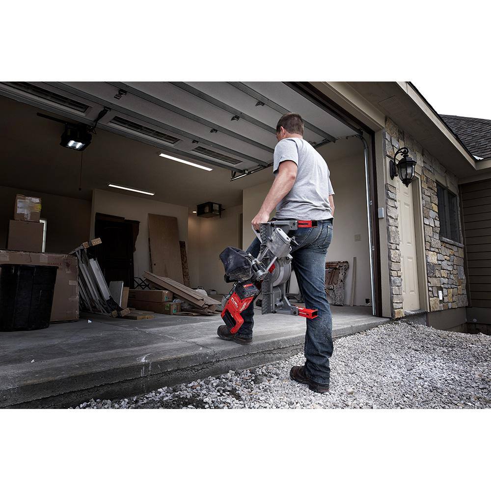 Milwaukee 2733-20 M18 FUEL 18V Lithium-Ion Brushless Cordless 7-1/4 in. Dual Bevel Sliding Compound Miter Saw (Tool-Only) Milwaukee 2733-20 M18 FUEL 18V Lithium-Ion Brushless Cordless 7-1/4 in. Dual Bevel Sliding Compound Miter Saw (Tool-Only) - Image 4