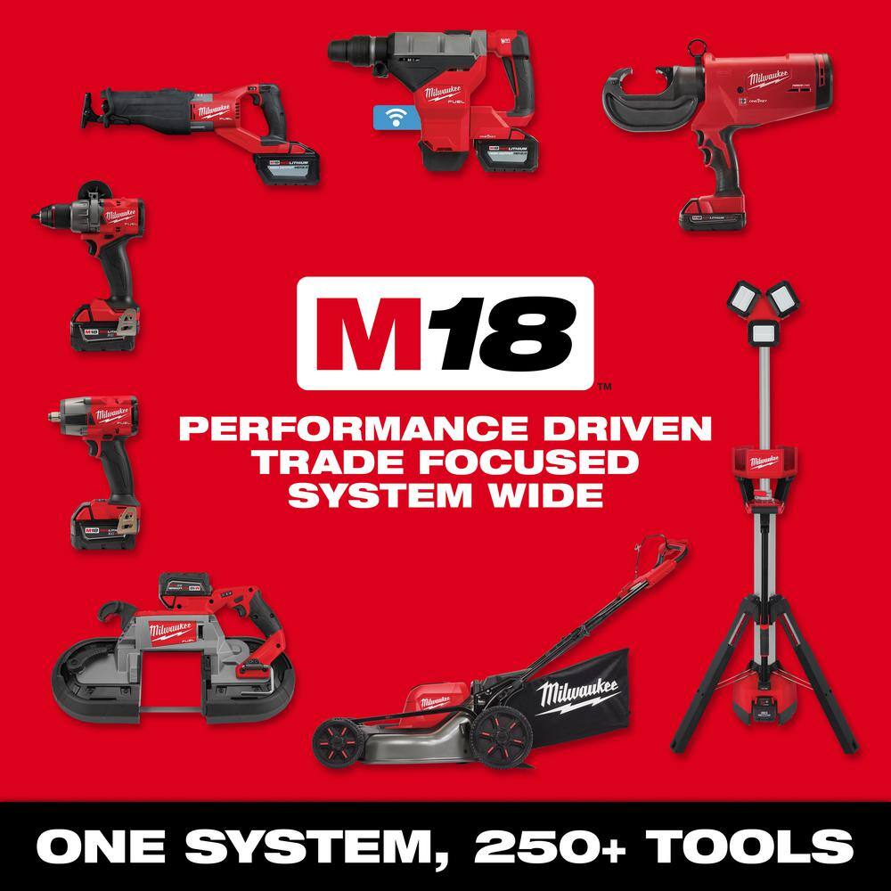 Milwaukee 2733-20 M18 FUEL 18V Lithium-Ion Brushless Cordless 7-1/4 in. Dual Bevel Sliding Compound Miter Saw (Tool-Only) Milwaukee 2733-20 M18 FUEL 18V Lithium-Ion Brushless Cordless 7-1/4 in. Dual Bevel Sliding Compound Miter Saw (Tool-Only) - Image 6