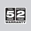 Milwaukee 2626-20-48-11-1820 M18 18V Lithium-Ion Cordless Multi-Tool with 2.0 Ah Compact Battery