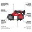 Milwaukee 2529-21XC-2457-20 M12 FUEL 12V Lithium-Ion Cordless Compact Band Saw XC Kit with 3/8 in. Ratchet