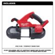Milwaukee 2829-20-2904-20 M18 FUEL 18-Volt Lithium-Ion Brushless Cordless Compact Bandsaw with M18 FUEL Hammer Drill