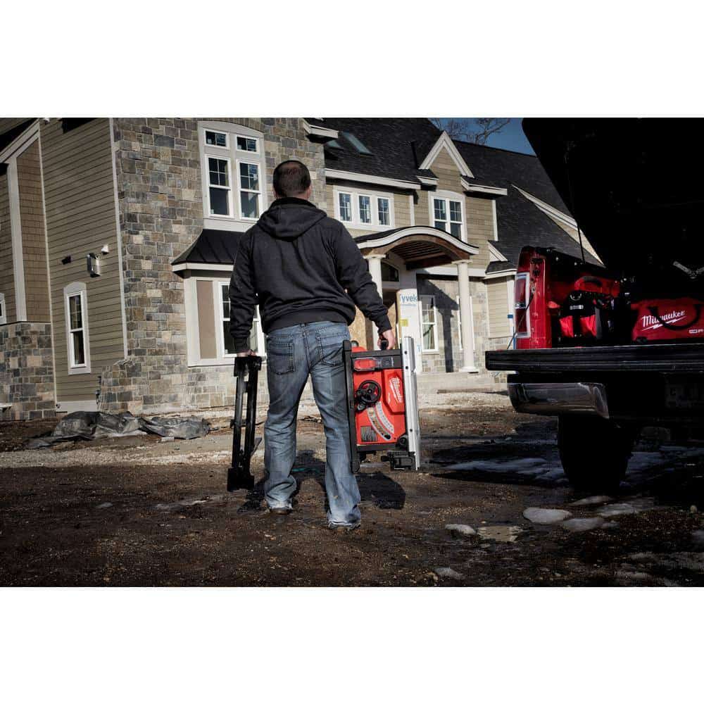 Milwaukee 2736-21HD M18 FUEL ONE-KEY 18- volt Lithium-Ion Brushless Cordless 8-1/4 in. Table Saw Kit W/(1) 12.0Ah Battery & Rapid Charger Milwaukee 2736-21HD M18 FUEL ONE-KEY 18- volt Lithium-Ion Brushless Cordless 8-1/4 in. Table Saw Kit W/(1) 12.0Ah Battery & Rapid Charger - Image 11