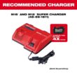 Milwaukee 48-11-1865-48-11-1835 M18 18-Volt Lithium-Ion High Output Battery Pack 6.0Ah W/High Output Battery Pack 3.0Ah