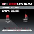 Milwaukee 48-11-2425-48-11-2425 M12 12V Lithium-Ion CP High Output 2.5 Ah Battery (2-Pack)