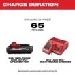 Milwaukee 48-59-1835 M18 18-Volt Lithium-Ion HIGH OUTPUT Starter Kit with One 3.0Ah Battery and Charger