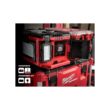 Milwaukee 2357-20-48-11-1850 M18 18-Volt Lithium-Ion Cordless PACKOUT 3000 Lumens LED Light with Built-In Charger with (1) 5.0 Ah Battery