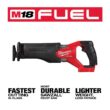 Milwaukee 2821-20-2836-20 M18 FUEL GEN-2 18V Lithium-Ion Brushless Cordless SAWZALL Reciprocating Saw W/ Oscillating Multi-Tool (Tool-Only)