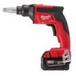 Milwaukee 2866-22-49-20-0001 M18 FUEL 18V Lithium-Ion Brushless Cordless Drywall Screw Gun XC Kit with Collated Screw Gun Attachment