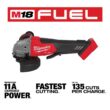 Milwaukee 2991-22 M18 FUEL 18V Lithium-Ion Brushless Cordless Grinder & 3/8 in. Impact Wrench Combo Kit (2-Tool) w/ Two 5Ah Batteries