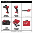 Milwaukee 3697-22-2724-20 M18 FUEL 18V Lithium-Ion Brushless Cordless Hammer Drill and Impact Driver Combo Kit (2-Tool) with M18 Blower Milwaukee 3697-22-2724-20 M18 FUEL 18V Lithium-Ion Brushless Cordless Hammer Drill and Impact Driver Combo Kit (2-Tool) with M18 Blower